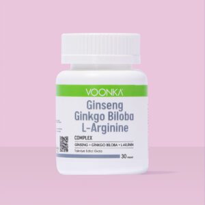 Voonka Ginseng Ginkgo Biloba L-Arginine - женшен и гинко билоба