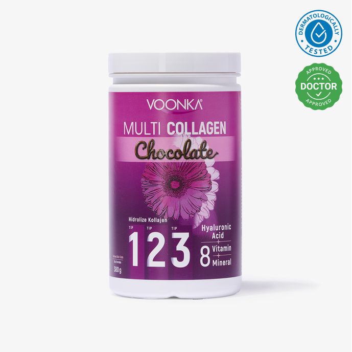 уникален шоколадов вкус с колаген и полезни витамини противцелули, косопад, кожа и нокти